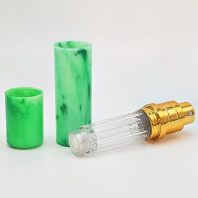 Elegantny marmurowy wzór powierzchni ABS 5ml butelka perfum z podłożem sprayu wypełniające bardzo popularne sprzedaż wsparcie personalizacja