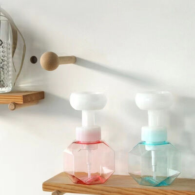 42mm 43mm Głowa w kształcie kwiatu, pompa piankowa do mycia rąk i kosmetyków