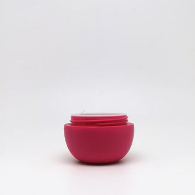 Sferyczna forma plastikowa słoik z kremem w 5g 25g 50g 80g Rozmiary z niestandardową grafiki Drukowanie do opakowań do pielęgnacji skóry