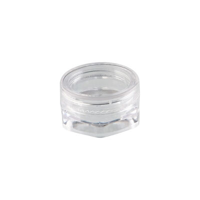 3g 5g Mała pojemność Różne rodzaje PS Plastic Cream Jar Sample Container Suitable