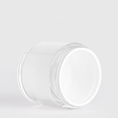 30g 50g 100g PP PS Plastic Airless Cream Jar z bezpowietrzną pompą i dostosowanym logo