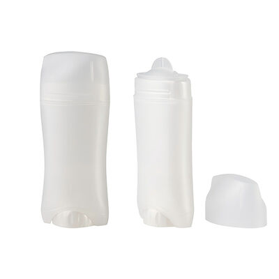 Sprzedaż hurtowa 45g 75g Produkty spożywcze PP Twist-up Design Empty Deodorant Stick Tube Container