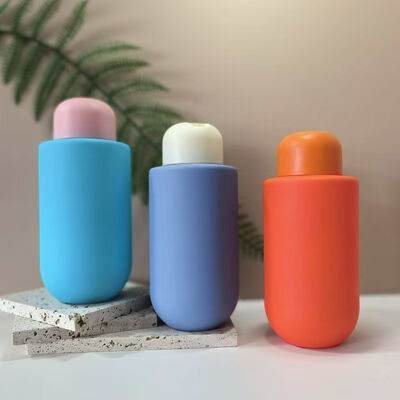 60/100/150/200/250/300/350/400ML Pudełko z górną czapką HDPE Butelka Kondycjonator Losowanie Pojemnik do pielęgnacji skóry