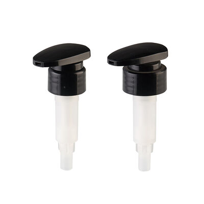 Plastikowa pompka do balsamu z zewnętrzną sprężyną, gwintowana, 24mm 28mm 32mm, zapobiegająca wyciekom, do butelek kosmetycznych