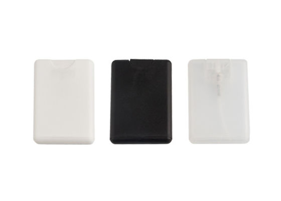 Różnorodne kolory Karta kredytowa Butelka ręczna 20 ml Spray zapachowy plastikowy