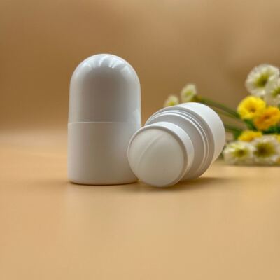Hurtownia 30ml 50ml Butelka rolkowa z PP przeznaczona do kontaktu z żywnością Konfigurowalna butelka typu roll-on do dezodorantów i pielęgnacji skóry