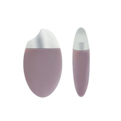 Śliczna różowa butelka PET w kształcie jajka 50 ml serum chroniącego przed słońcem Opakowanie podróżne