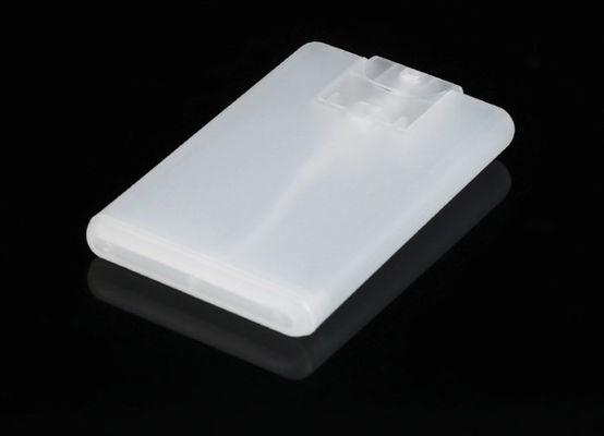 Przejrzysty spryskarz pompy perfum 20 ml plastikowa butelka z kartą kredytową