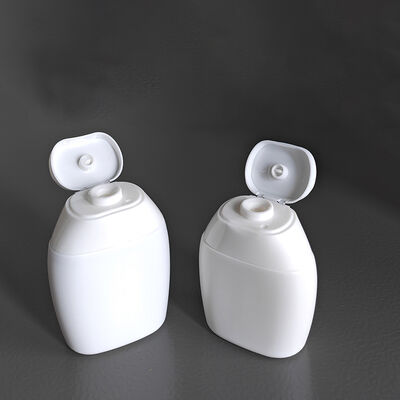 Flip Top Cap Design 40ml 60ml HDPE butelka kosmetyczna z dostosowalnymi kształtami do szamponu i pielęgnacji skóry