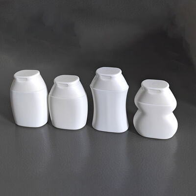 Flip Top Cap Design 40ml 60ml HDPE butelka kosmetyczna z dostosowalnymi kształtami do szamponu i pielęgnacji skóry
