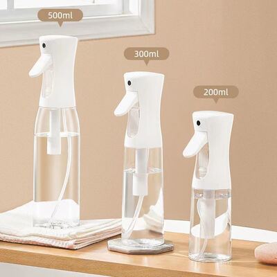 Gorąca sprzedaż 100ml 150ml 200ml 500ml & 700ml Plastic Continuous Spray Flask z Fine Mist Sprayer
