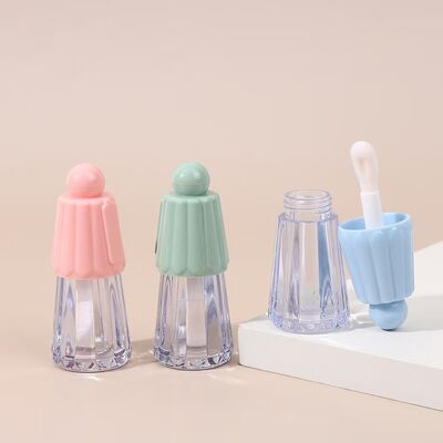 Sprzedaż hurtowa 4,5 ml Ekologiczne plastikowe parasole z glosem do warg