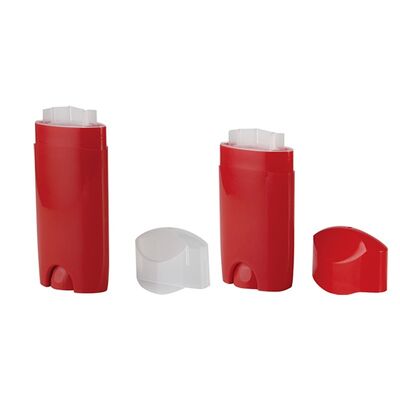 Hurtownia Niestandardowy Kolor 50ml 80ml PP Plastikowa Tubka na Dezodorant z Sitodrukiem Pusta Opakowanie Kosmetyczne