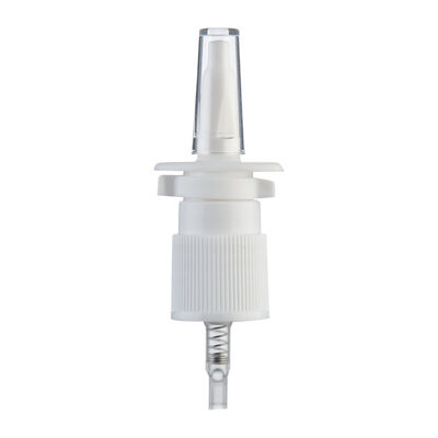 18/410 20/410 28/410 Atomizer do nosa z pompką, plastikowy atomizer z nakrętką, kolor na zamówienie, do zastosowań kosmetycznych i farmaceutycznych