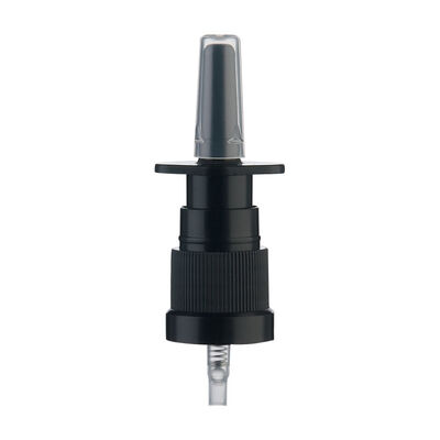 18/410 20/410 28/410 Atomizer do nosa z pompką, plastikowy atomizer z nakrętką, kolor na zamówienie, do zastosowań kosmetycznych i farmaceutycznych