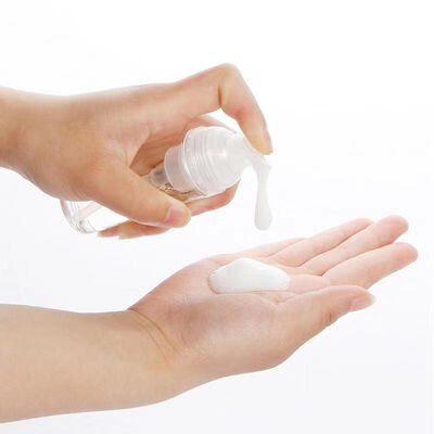 Refillable Foam Pump Bottle with Multiple Capacity Options in Transparent PET Material for Customizable Skincare Packaging
